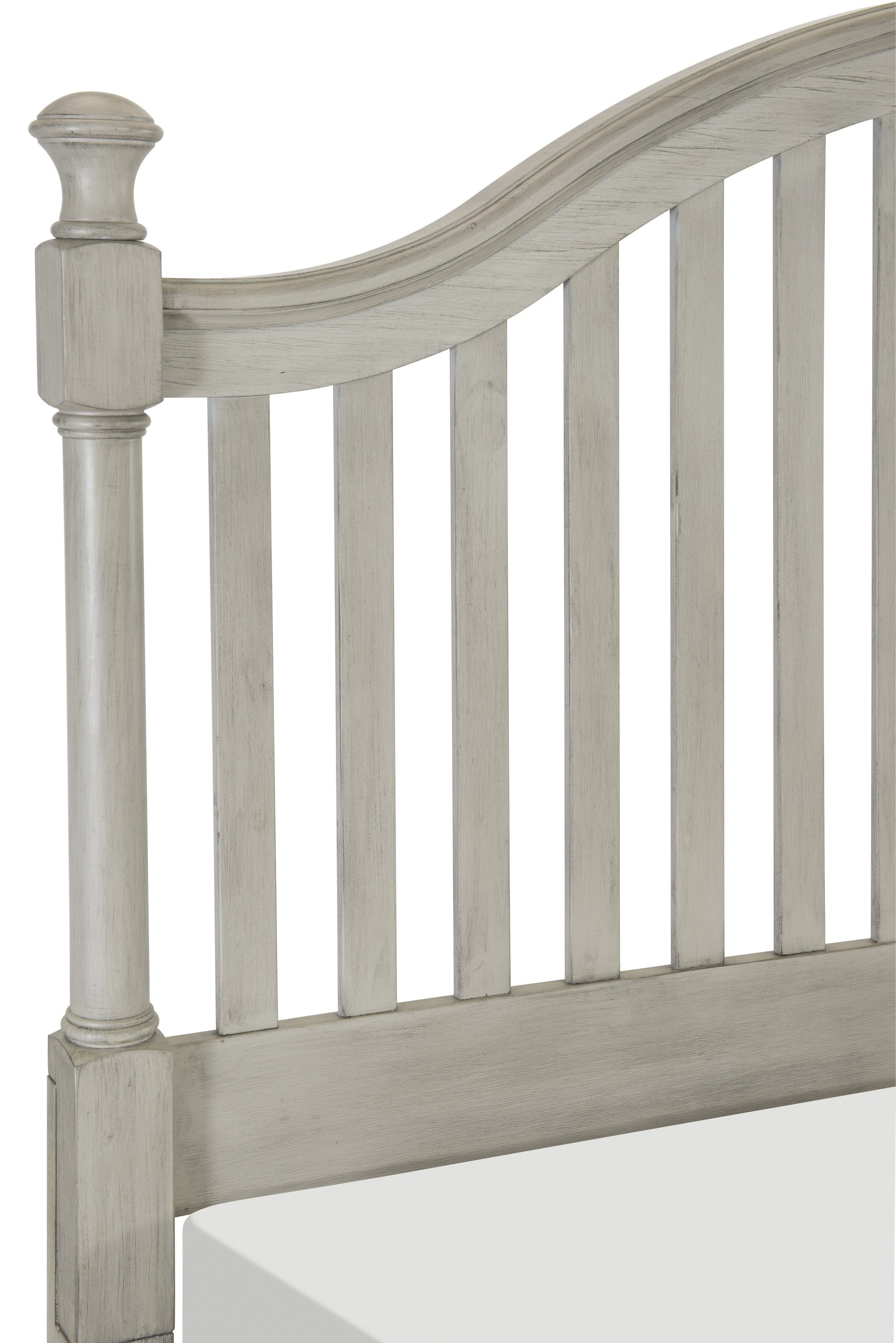 Mossbrook Light Gray Eastern King Bed - Ornate Home