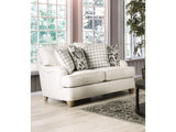 Mossley Ivory Loveseat - Ornate Home