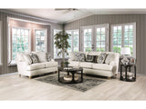 Mossley Ivory Sofa & Loveseat - Ornate Home