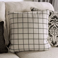 Mossley Ivory Sofa & Loveseat - Ornate Home