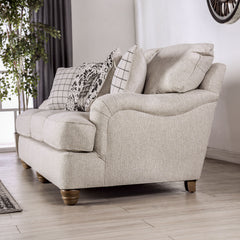 Mossley Ivory Sofa - Ornate Home