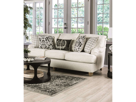 Mossley Ivory Sofa - Ornate Home