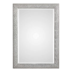 Mossley Metallic Silver Mirror - Ornate Home