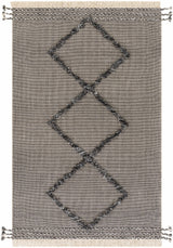 Mossman Brown Diamond High-Low Rug - Clearance - Ornate Home