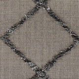 Mossman Brown Diamond High-Low Rug - Clearance - Ornate Home