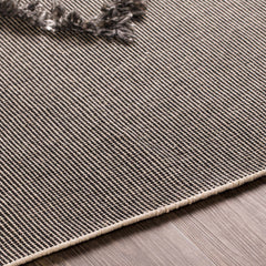 Mossman Brown Diamond High-Low Rug - Clearance - Ornate Home