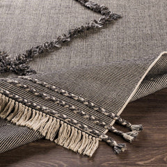 Mossman Brown Diamond High-Low Rug - Clearance - Ornate Home