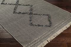 Mossman Brown Diamond High-Low Rug - Clearance - Ornate Home