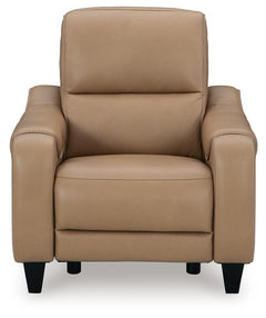 Mosswell Toffee Power Recliner - Ornate Home