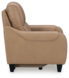 Mosswell Toffee Power Recliner - Ornate Home