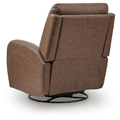 Motion-Max Saddle Swivel Glider Power Recliner - Ornate Home