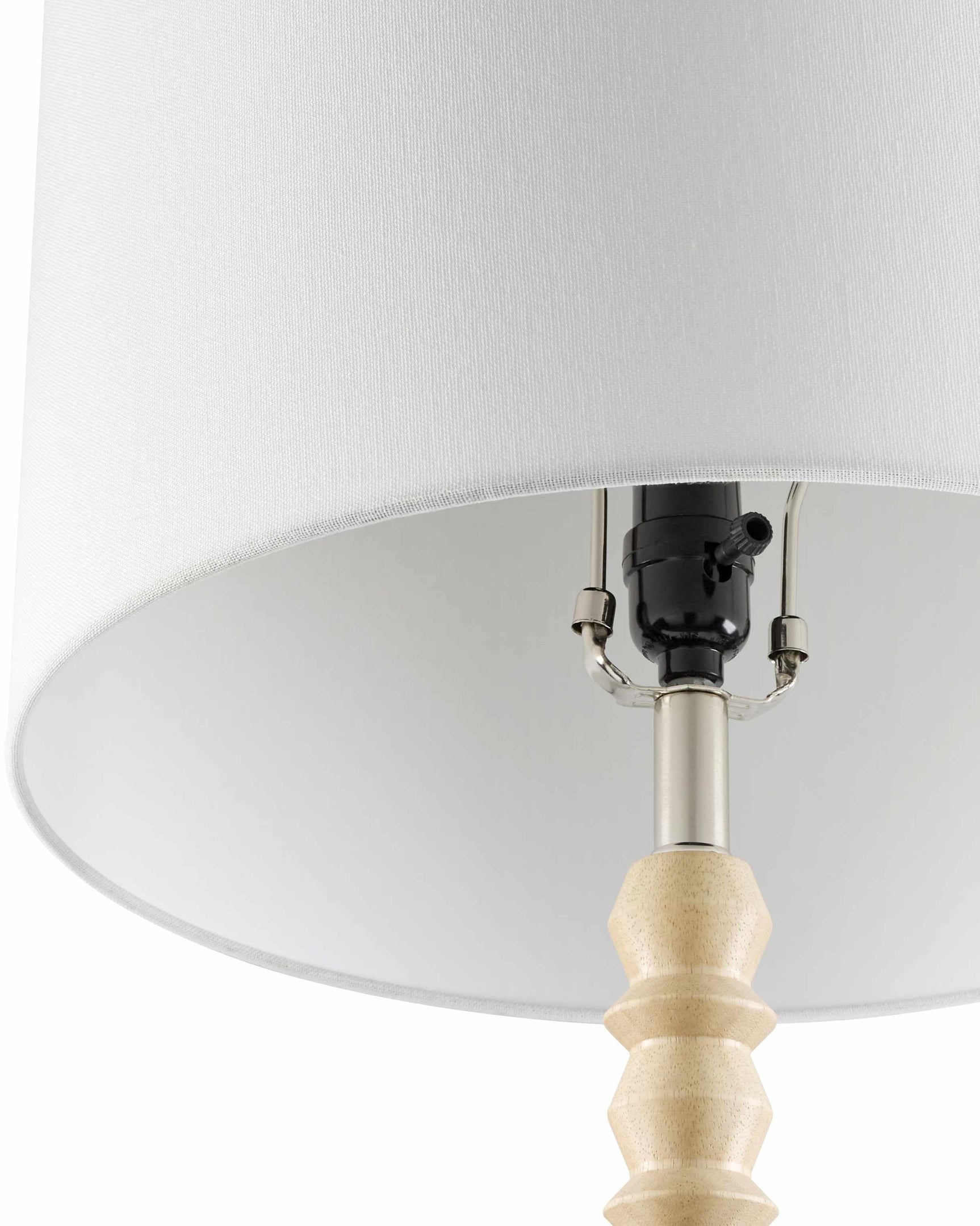 Motozintla Cream Wood Floor Lamp - Ornate Home