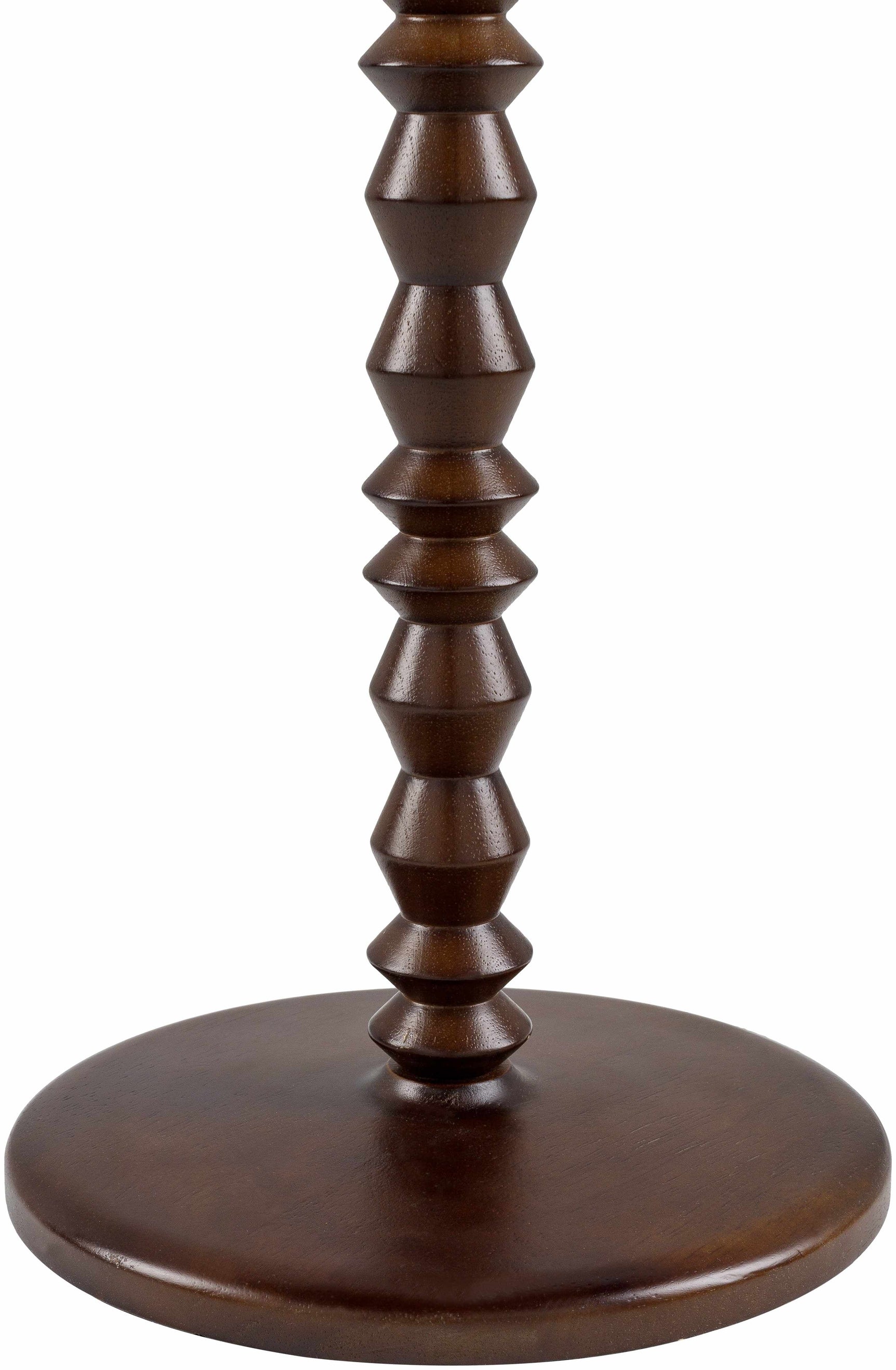 Motozintla Dark Brown Wood Floor Lamp - Ornate Home