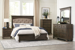 Motsinger Brown Mirror - Ornate Home