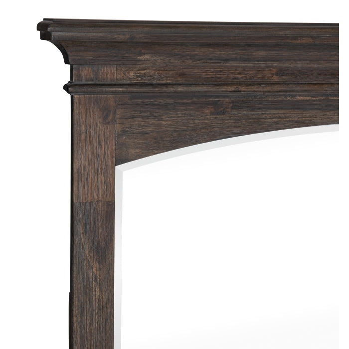 Motsinger Brown Mirror - Ornate Home