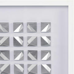 Mountainaire Silver Facet Wall Art - Clearance - Ornate Home