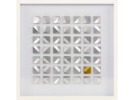 Mountainaire Silver Facet Wall Art - Ornate Home