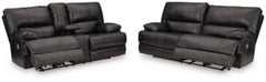 Mountainous Power Reclining Sofa and Loveseat - Ornate Home