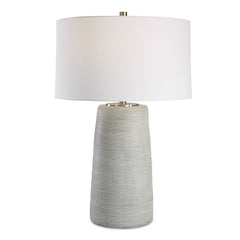 Mountainscape Brown/Gray/White Ceramic Table Lamp - Ornate Home