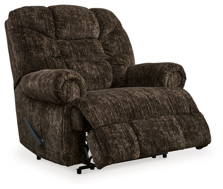 Movie Man Chocolate Recliner - Ornate Home