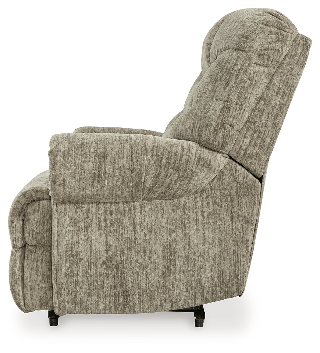 Movie Man Taupe Recliner (Online Special Price) - Ornate Home