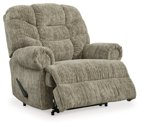 Movie Man Taupe Recliner - Ornate Home