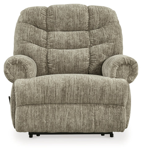Movie Man Taupe Recliner - Ornate Home