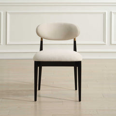 Moxie Black Armless Dining Chair (Set of 2) - Ornate Home