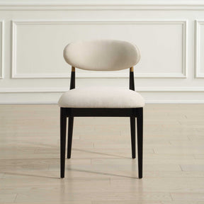 Moxie Black Armless Dining Chair (Set of 2) - Ornate Home