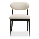 Moxie Black Armless Dining Chair (Set of 2) - Ornate Home