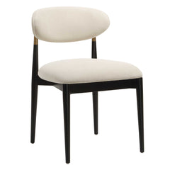 Moxie Black Armless Dining Chair (Set of 2) - Ornate Home
