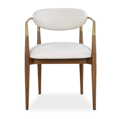Moxie Walnut Dining Arm Chair - Ornate Home