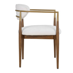 Moxie Walnut Dining Arm Chair - Ornate Home