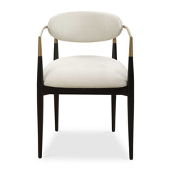 Moxie White Dining Arm Chair - Ornate Home