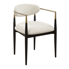 Moxie White Dining Arm Chair - Ornate Home