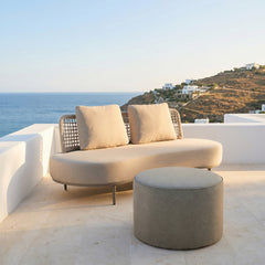 Moxy Green Ottoman - Ornate Home