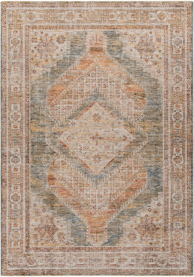 Moya Cream Rich Textured Traditional Rug - Ornate Home