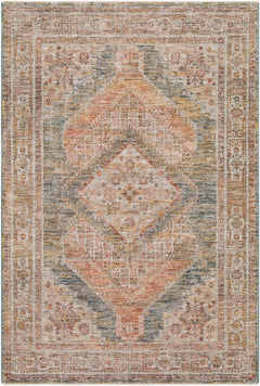 Moya Cream Rich Textured Traditional Rug - Ornate Home