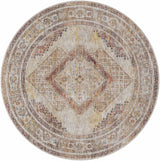 Moya Tan Rich Textured Traditional Rug - Ornate Home
