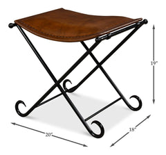 Mozambique Brown Field Chair - Ornate Home
