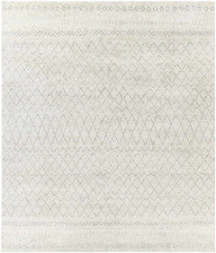 Mozon Handmade Faux Silk Area Rug - Clearance - Ornate Home