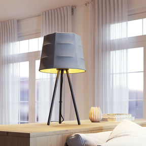 Mozzi Gray & Black Table Lamp - Ornate Home