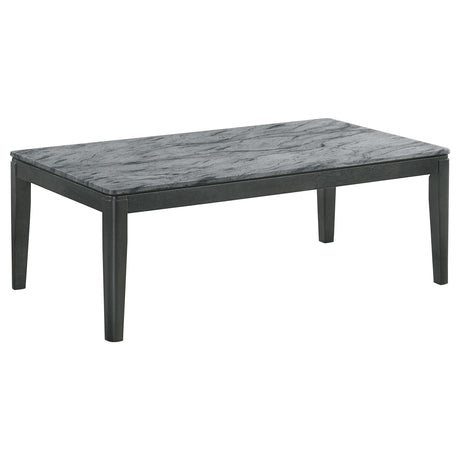 Mozzi Grey Faux Marble 3-piece Coffee and End Table Set - Ornate Home