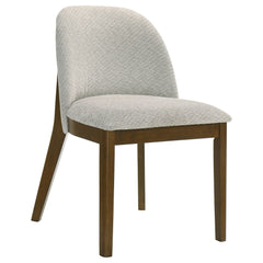 Mueller Brown And Beige 5-Piece 48-inch Round Dining Set - Ornate Home