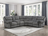 Muirfield Gray 3-Piece Reclining Sectional - Ornate Home