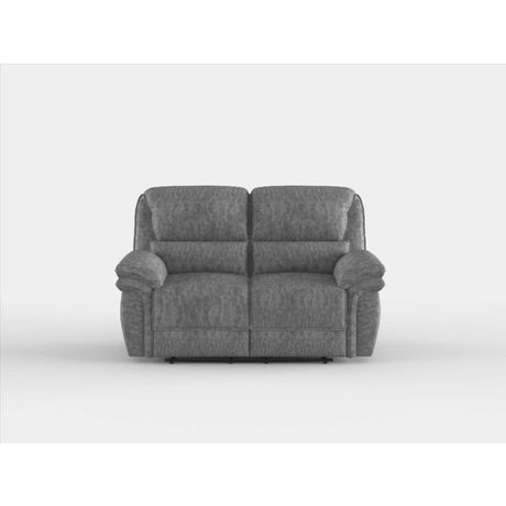 Muirfield Gray Double Reclining Loveseat - Ornate Home