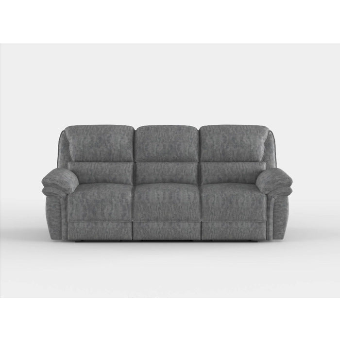 Muirfield Gray Double Reclining Sofa - Ornate Home