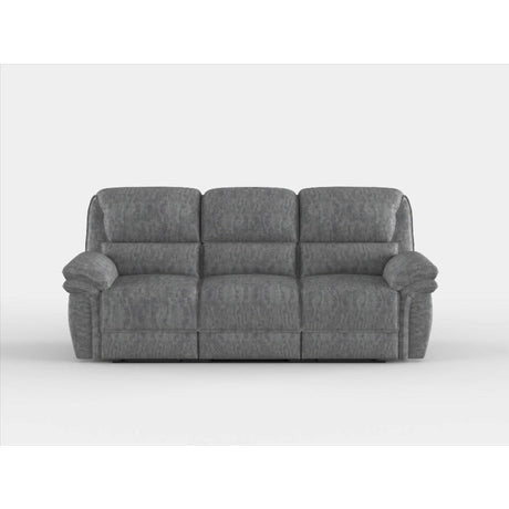 Muirfield Gray Double Reclining Sofa - Ornate Home