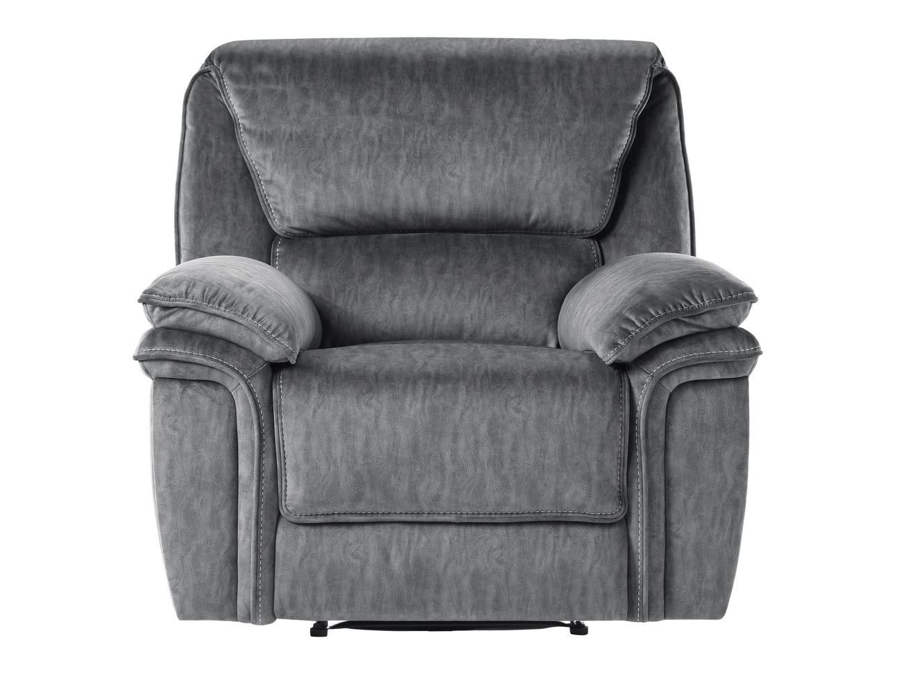Muirfield Gray Reclining Chair - Ornate Home