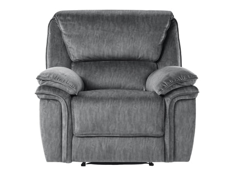 Muirfield Gray Reclining Chair - Ornate Home